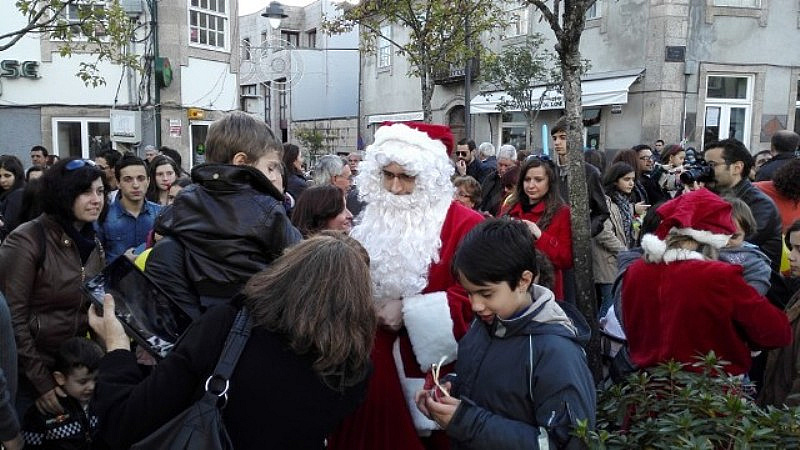 Chegada do Pai Natal a Arcos de Valdevez 2014