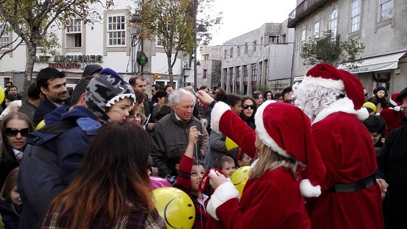 Chegada do Pai Natal a Arcos de Valdevez 2014