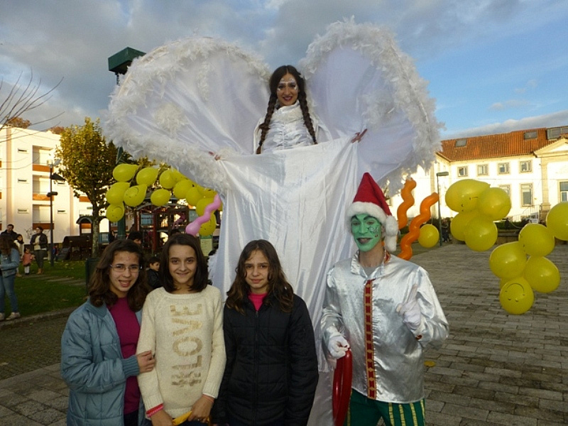 Chegada do Pai Natal a Ponte da Barca 2014