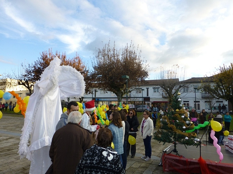 Chegada do Pai Natal a Ponte da Barca 2014