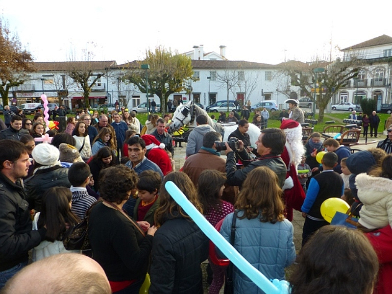 Chegada do Pai Natal a Ponte da Barca 2014