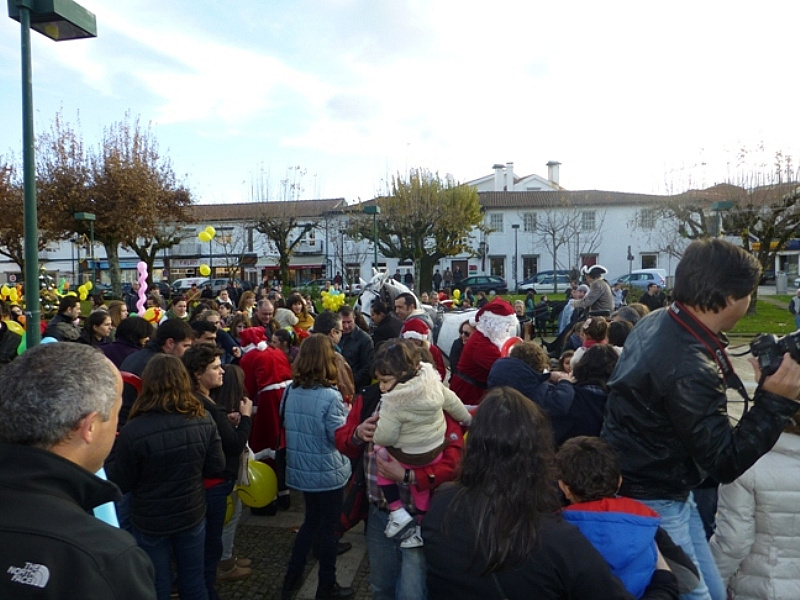 Chegada do Pai Natal a Ponte da Barca 2014
