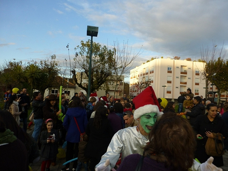 Chegada do Pai Natal a Ponte da Barca 2014