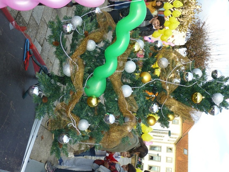 Chegada do Pai Natal a Ponte da Barca 2014