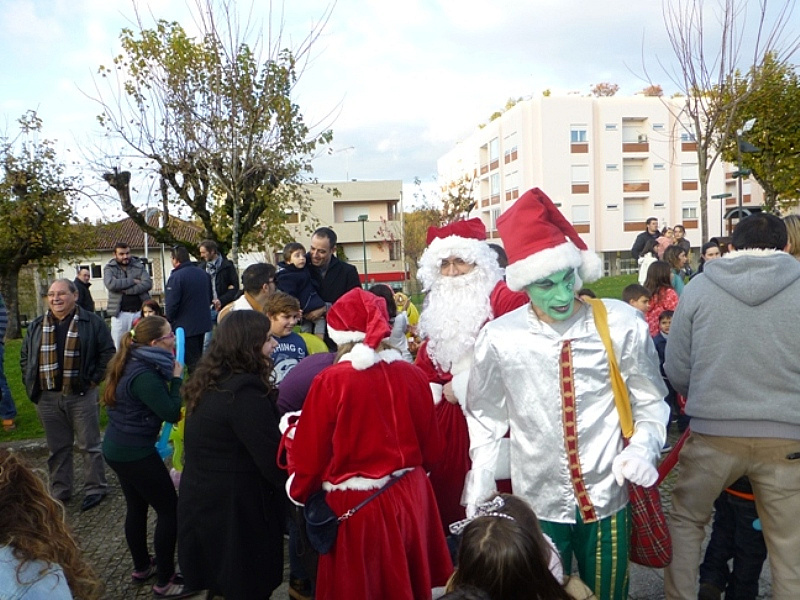 Chegada do Pai Natal a Ponte da Barca 2014