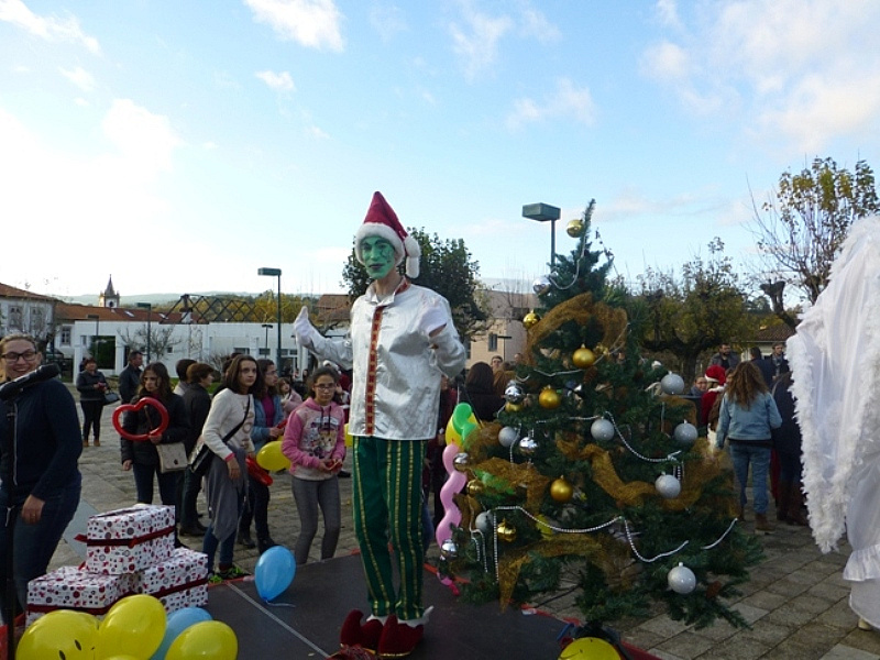 Chegada do Pai Natal a Ponte da Barca 2014