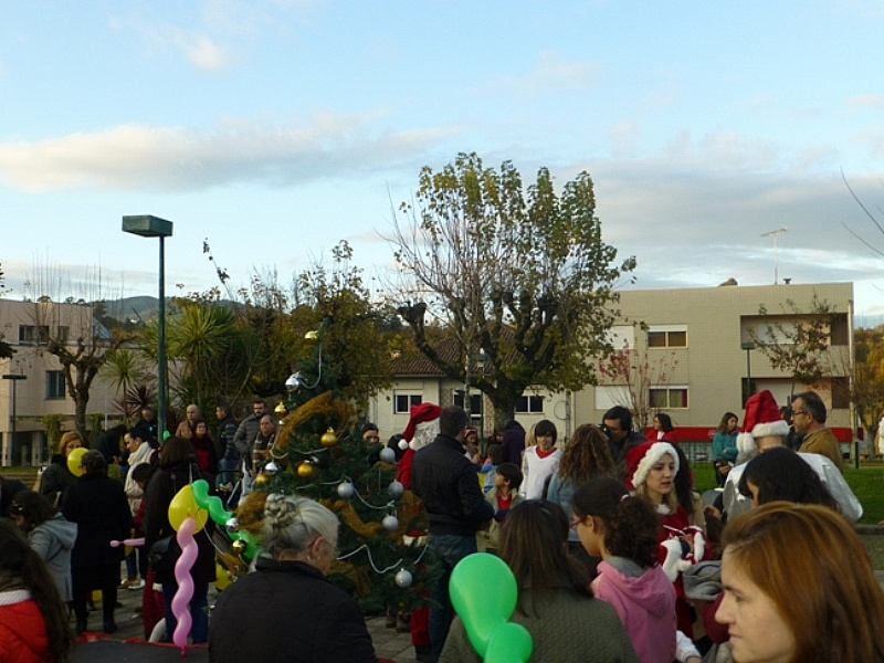 Chegada do Pai Natal a Ponte da Barca 2014