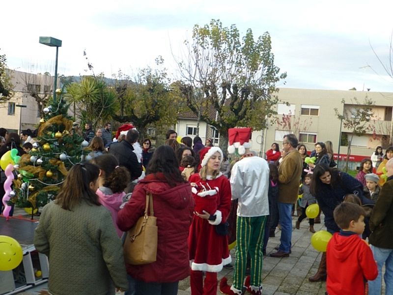 Chegada do Pai Natal a Ponte da Barca 2014