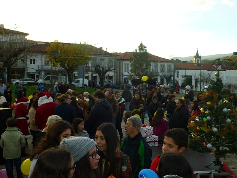 Chegada do Pai Natal a Ponte da Barca 2014