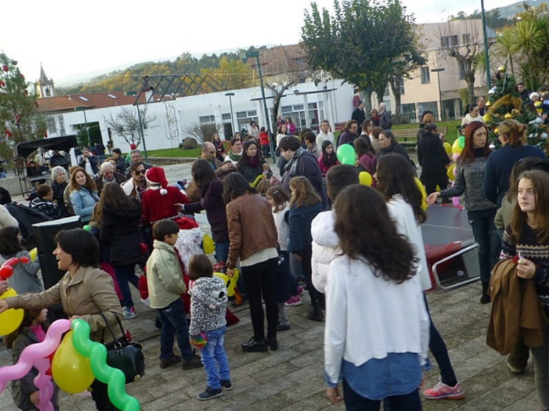 Chegada do Pai Natal a Ponte da Barca 2014
