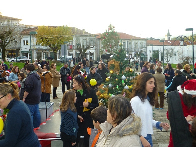 Chegada do Pai Natal a Ponte da Barca 2014