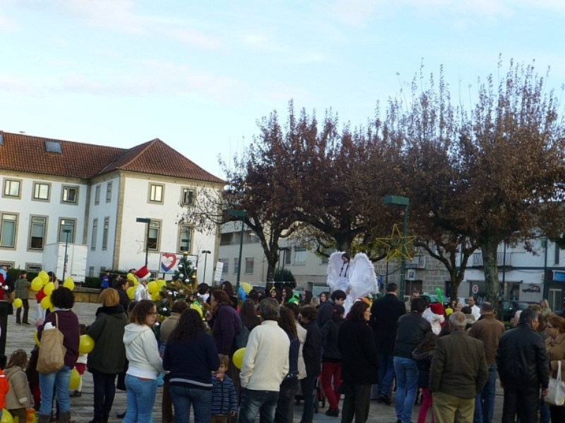 Chegada do Pai Natal a Ponte da Barca 2014