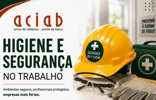 Curso de Higiene e Segurança no Trabalho em Arcos de Valdevez e Ponte da Barca