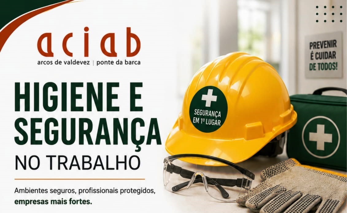Curso de Higiene e Segurança no Trabalho em Arcos de Valdevez e Ponte da Barca