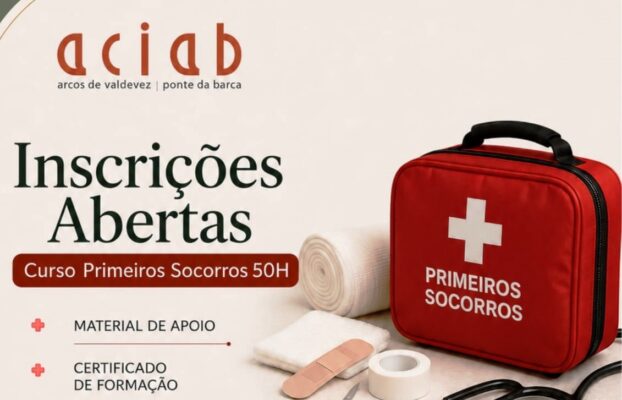 Curso de Primeiros Socorros – Inscrições Abertas