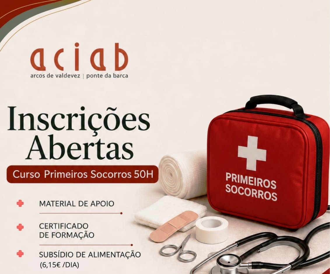 Curso de Primeiros Socorros – Inscrições Abertas